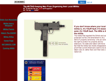 Tablet Screenshot of militia.jufreeservers.com